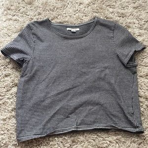 American eagle gingham top